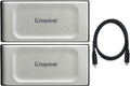 2TB Portable External SSD (2-Pack) with USB-C Cable Bundle U3212