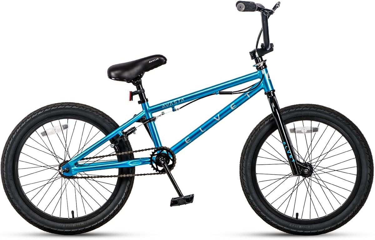 18" 20" Kids BMX Bike, Blue/Mint/Black Y840