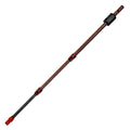 Telescopic Red/Black Carbon Shaft for Minelab Equinox Detector Q862