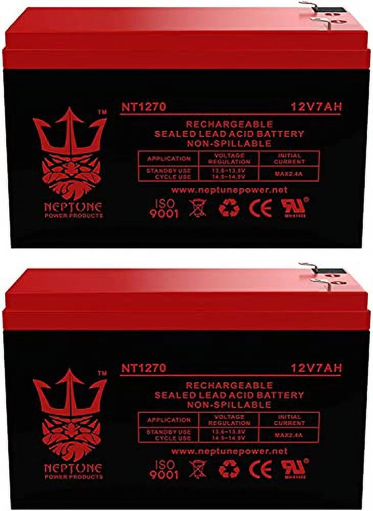 12V 7AH Battery 2 Pack Y811