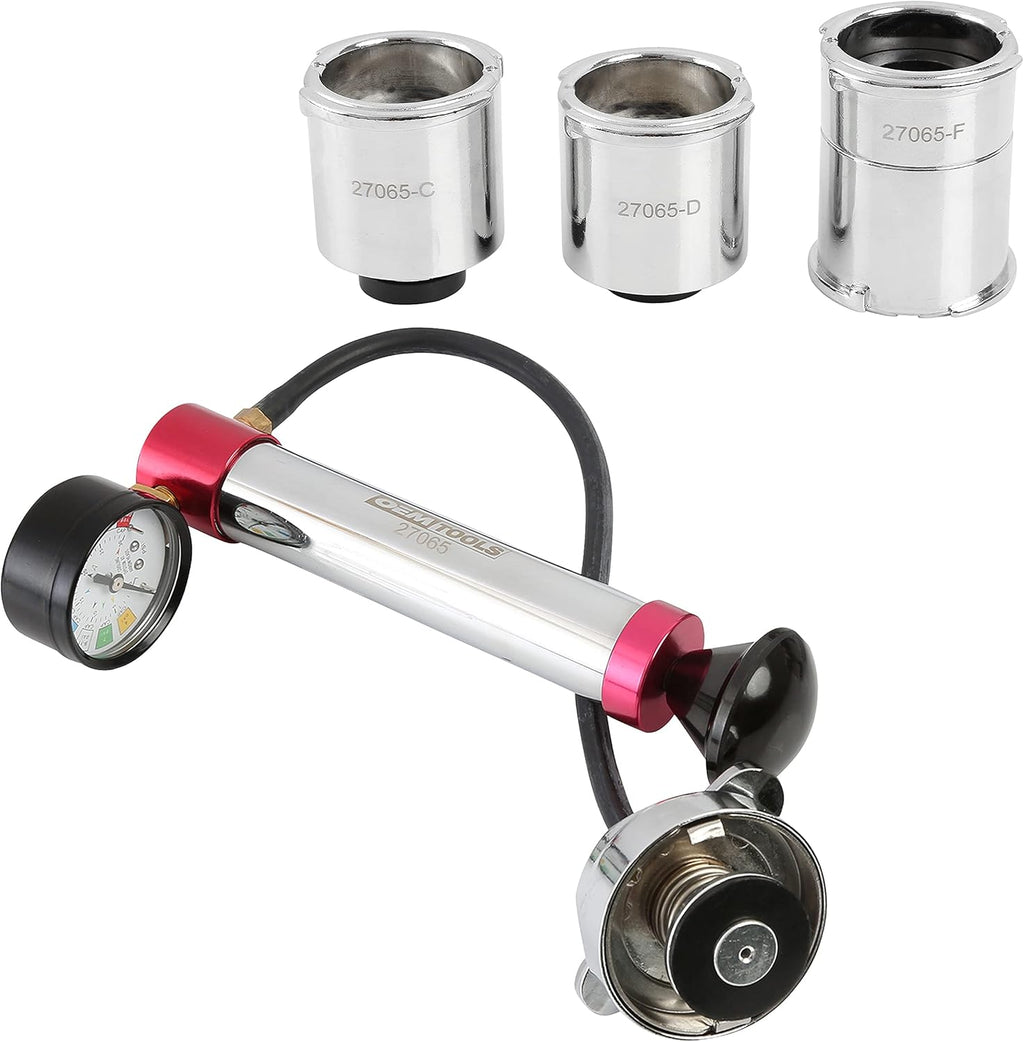 Radiator and Cap Test Kit, Pressure Tester for Coolant System R771638