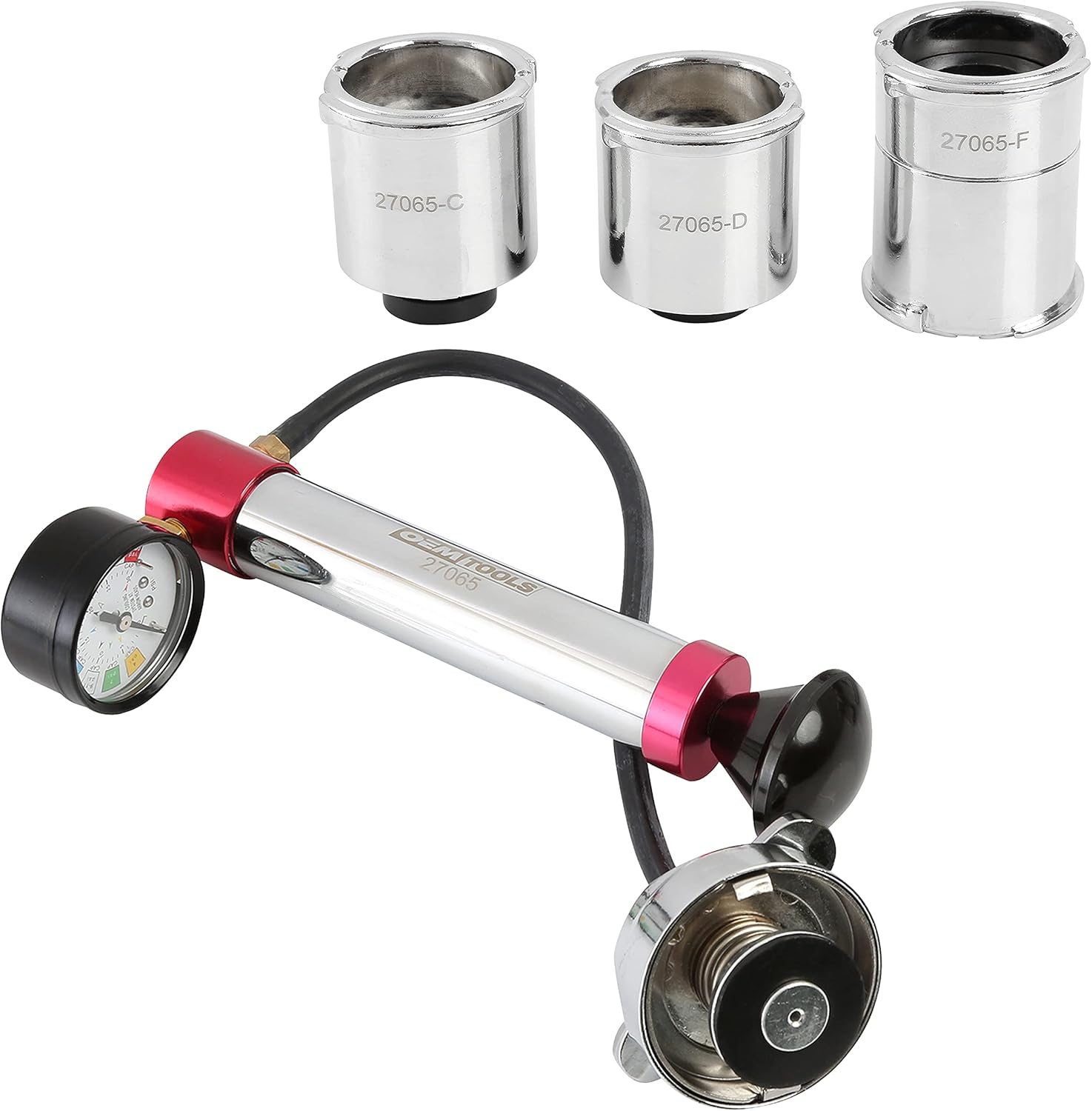 Radiator and Cap Test Kit, Pressure Tester for Coolant System R771638