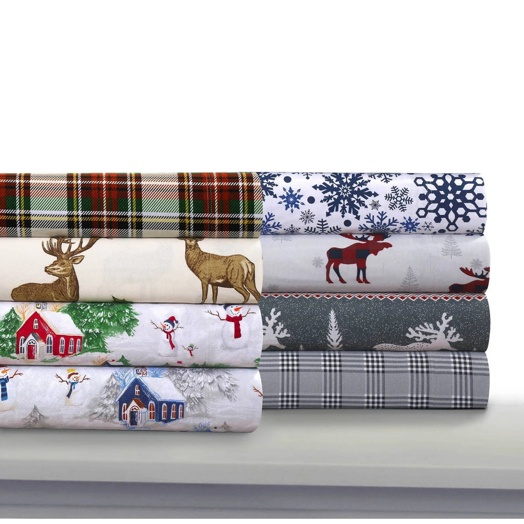 Queen Flannel Sheet Set X47894
