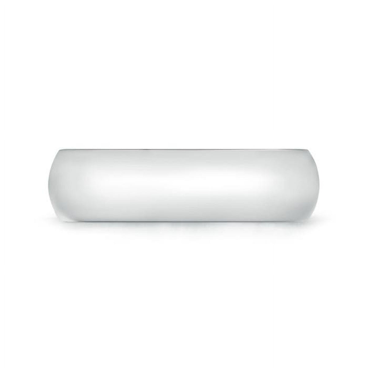 Plain Band Ring in Platinum Ring Size 9 T575