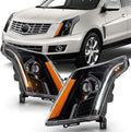 Black Housing Projector Headlights with LED Tube B756055
