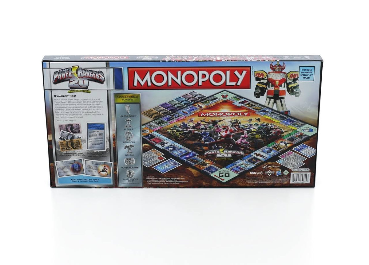 Monopoly: Power Rangers 20th Anniversary Edition O845738