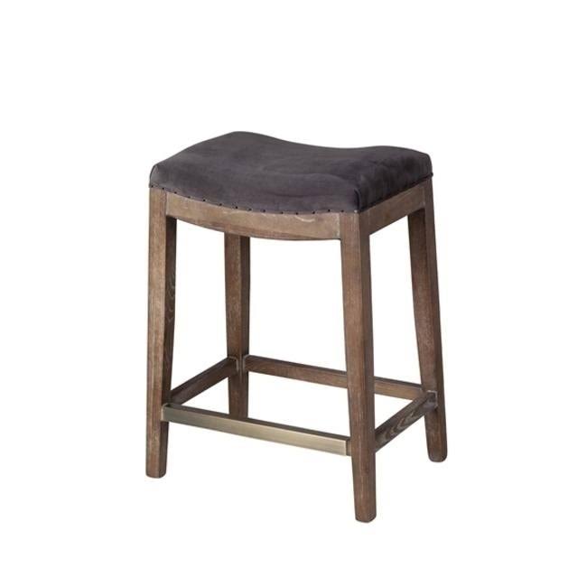 Green Wood Stool O294