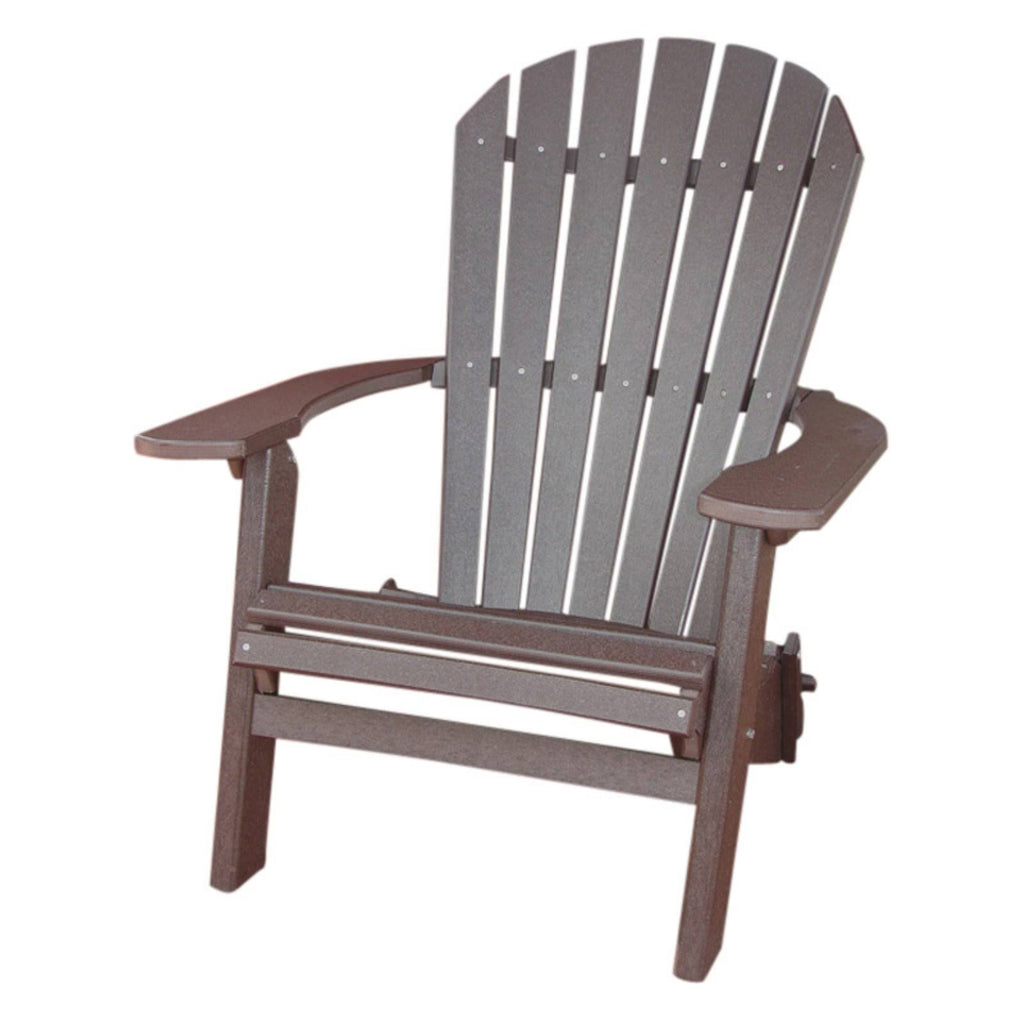 Folding Recycled Poly Adirondack Chair U4394