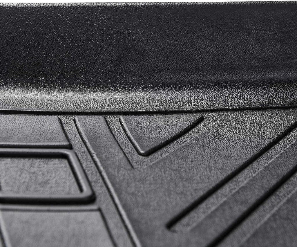 Heavy Duty Rubber Car Floor Mats (Rear, 1 Piece) D2100