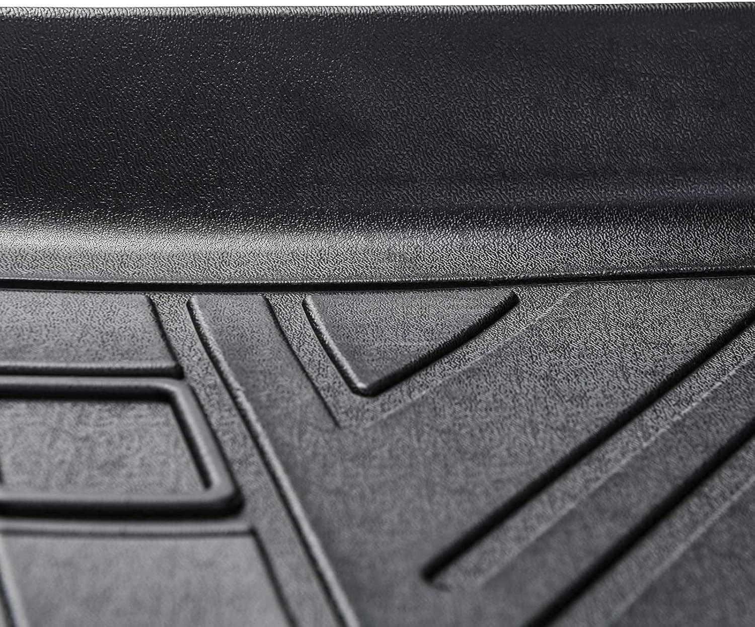 Heavy Duty Rubber Car Floor Mats (Rear, 1 Piece) D2100