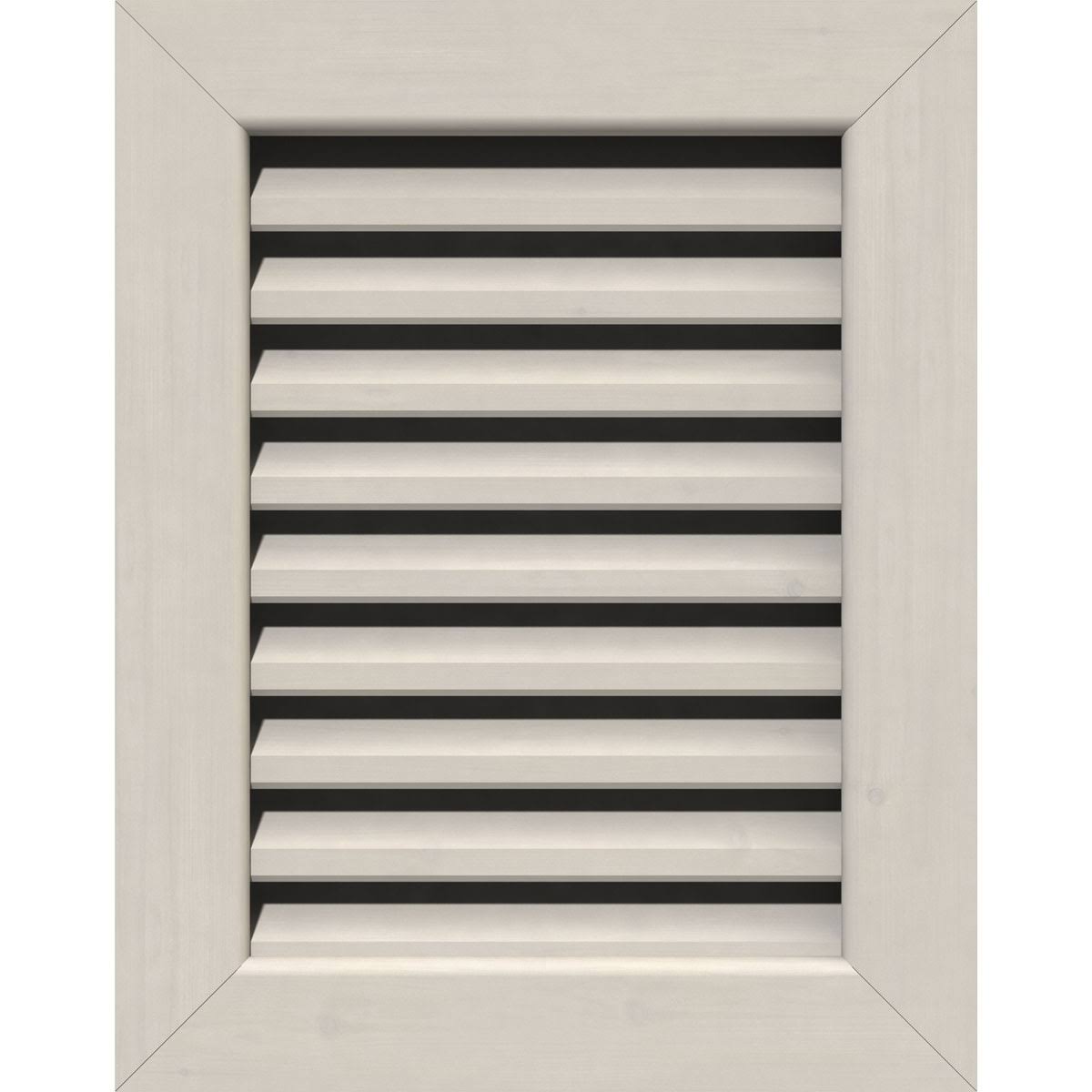 12 inch x 24 inch Primed Western Red Cedar Gable Vent A93965