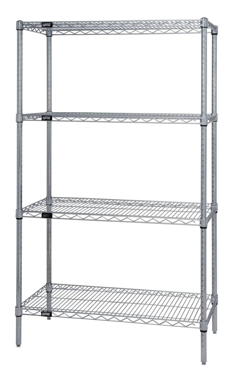 Stainless Steel Wire Shelving Unit E336208