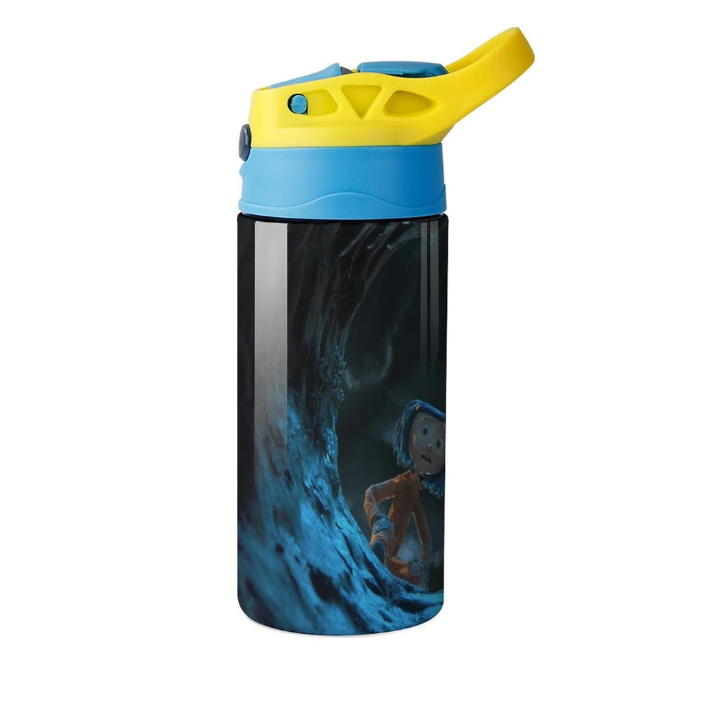Insulated Stainless Steel Water Bottle with Straw O480