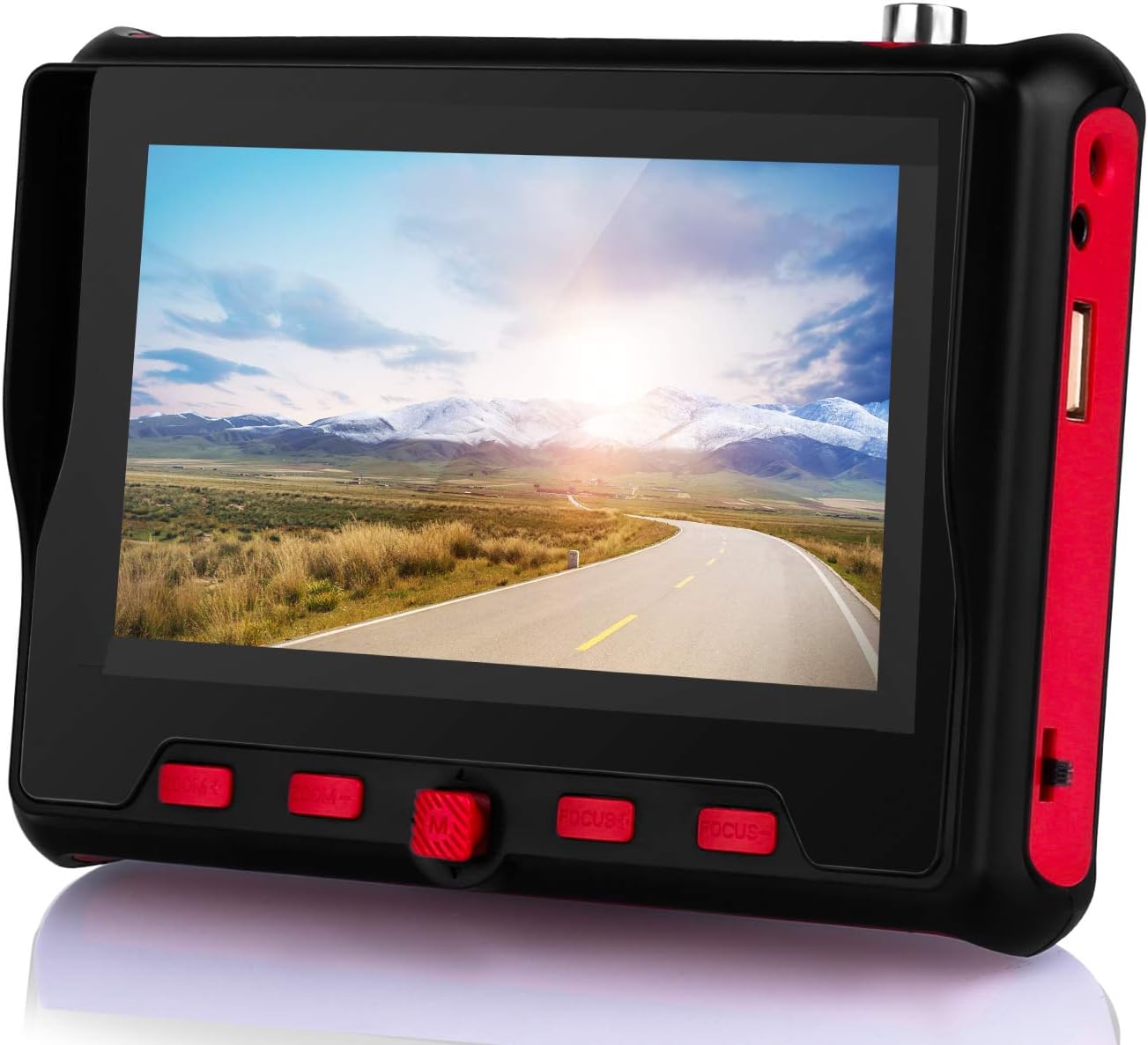 Wrist CCTV Tester HD 8MP Portable Camera Tester 4.3 Inch TFT LCD Monitor Analog Video Test PTZ Control 12V Power Output D7568