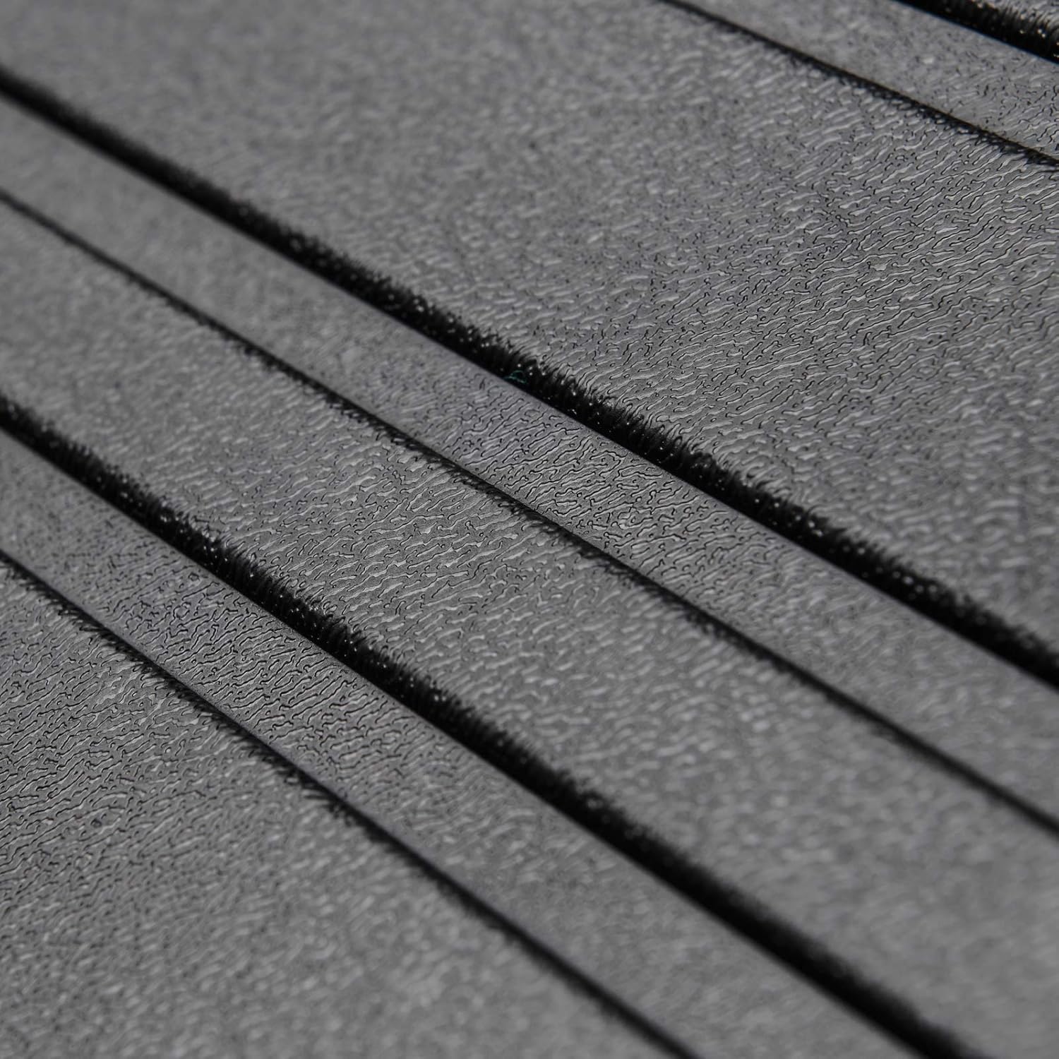 Heavy Duty Rubber Car Floor Mats (Rear, 1 Piece) D2100