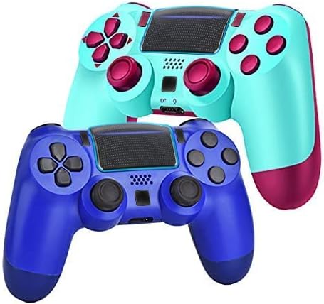 2 Pack Wireless Game Controller for PS4, Midnight Blue V30601
