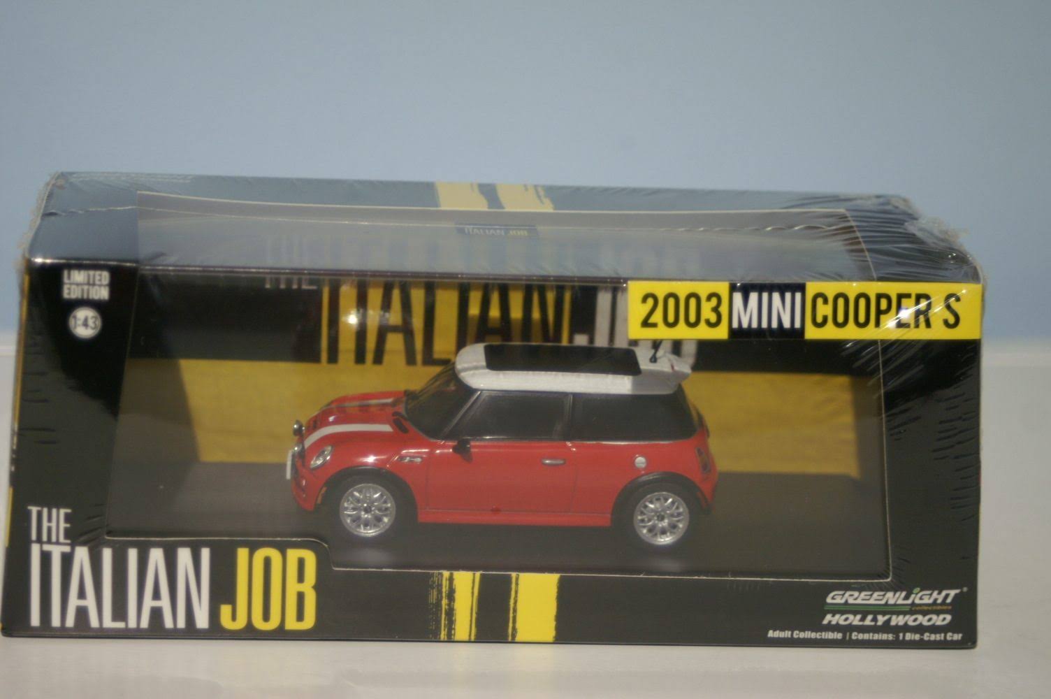 Mini Cooper S 1:43 Red White W9047