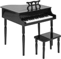 30 Keys Wood Toy Grand Piano with Music Stand and Bench E99988