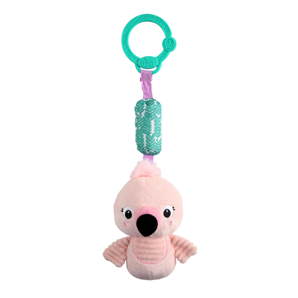 Flamingo Plush Take-Along Baby Toy M62723