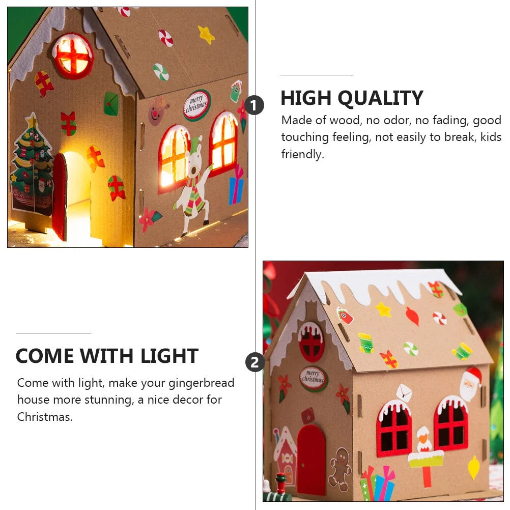 Wooden Christmas House Decorations Kidcraft Playset Child Suite H955