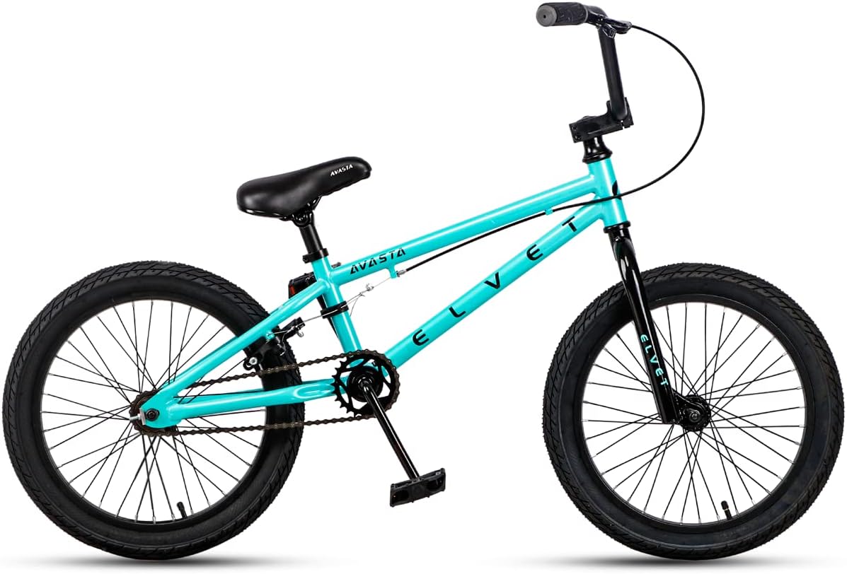 18" 20" Kids BMX Bike, Blue/Mint/Black Y840