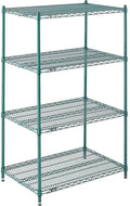 Poly-Green Wire Shelving Starter V8806