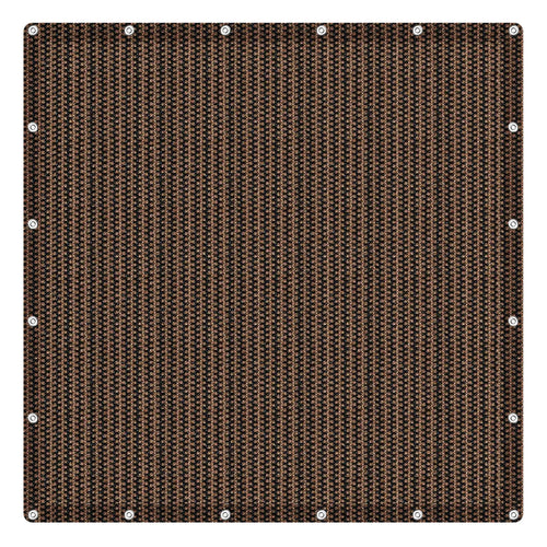 10 x 10 FT Mocha Shade Cloth Tarp C514449