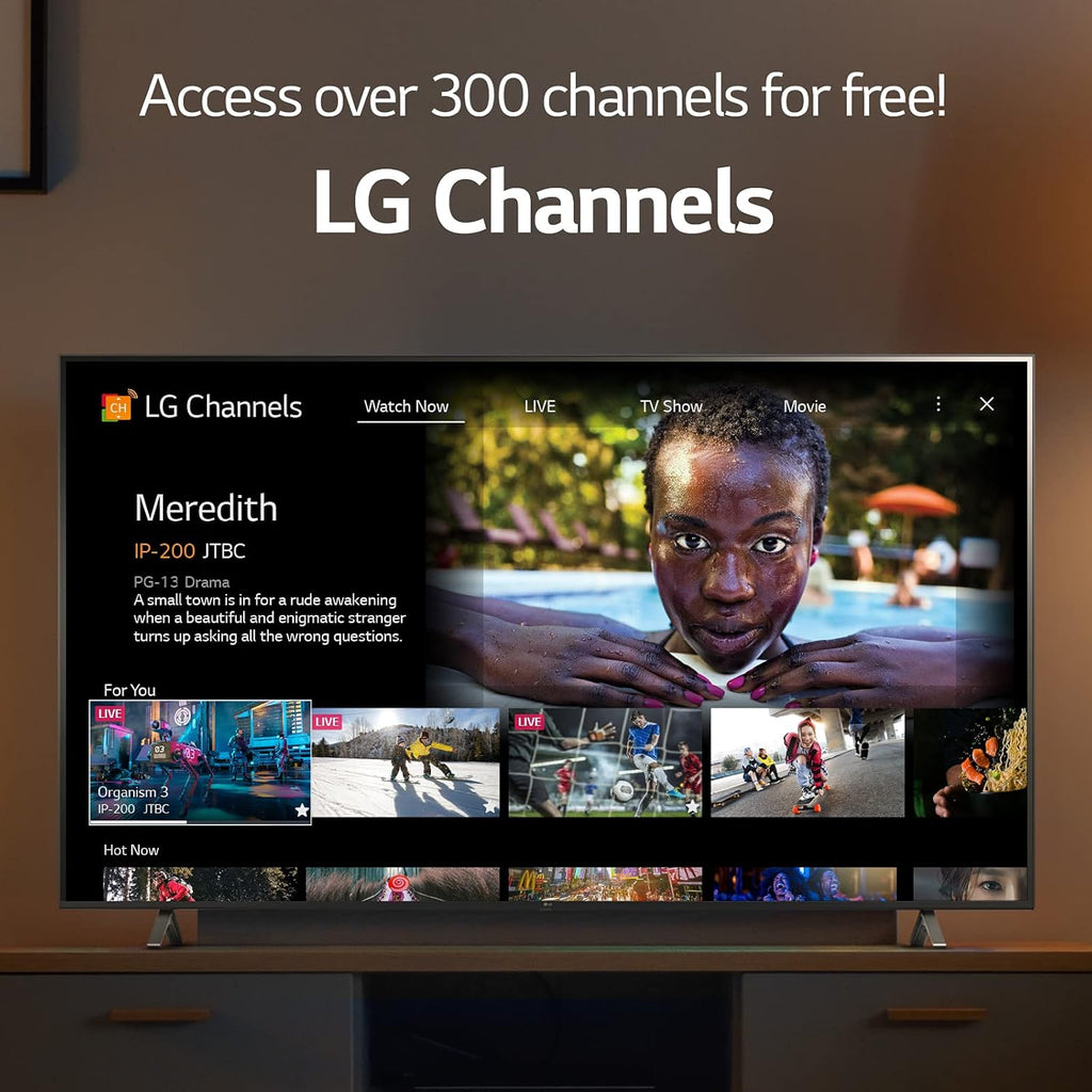 55" 4K UHD Smart TV with 60Hz Refresh Rate J77568