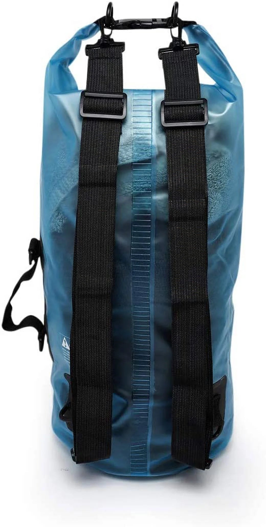 Waterproof Semi-transparent Dry Bag Backpack with Zipper Compartment R637776