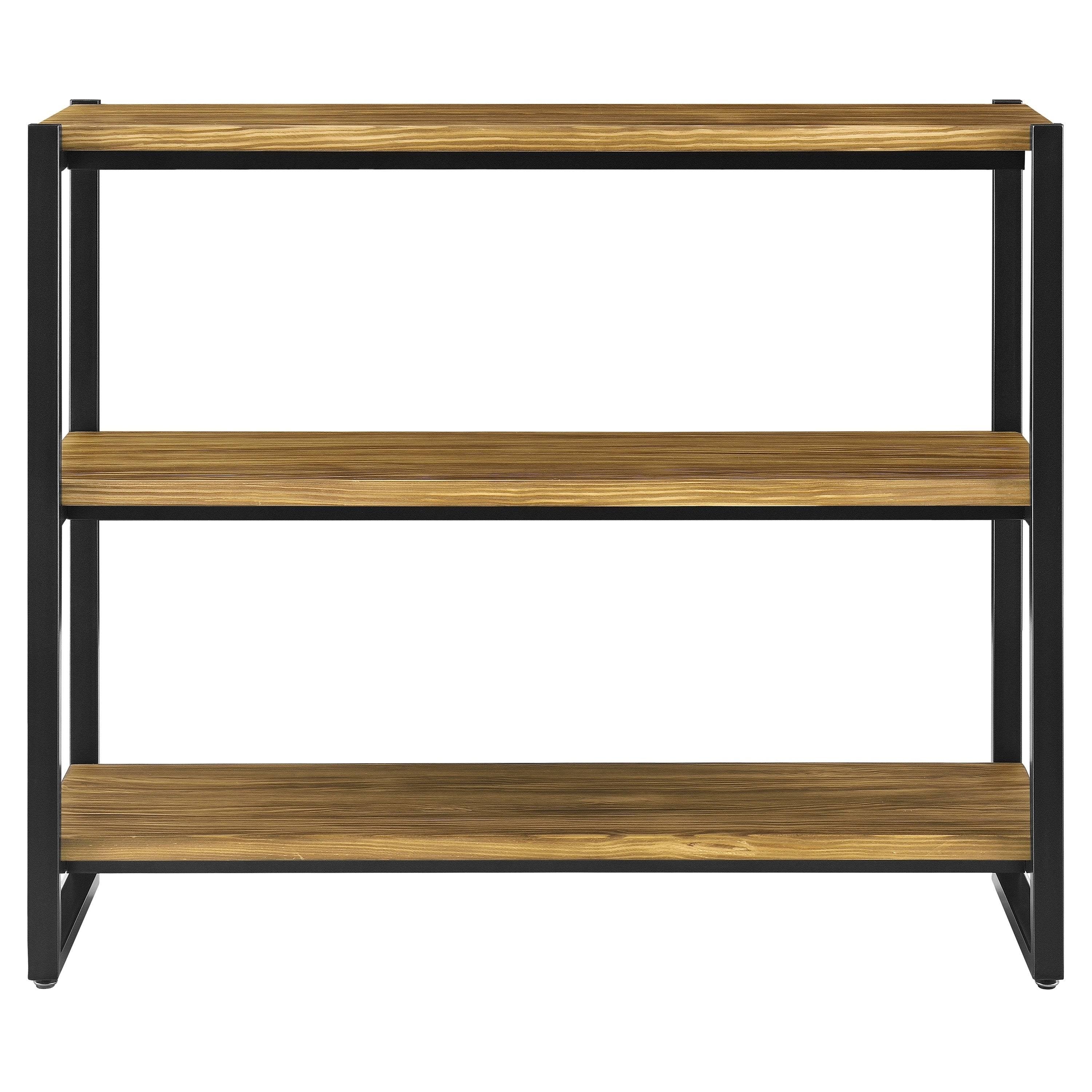 3 Tier Brown Bookcase D573492