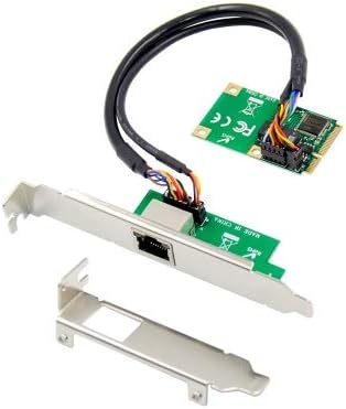 Mini PCI-E Dual Port Gigabit LAN Card Network Interface Controller Card W2959