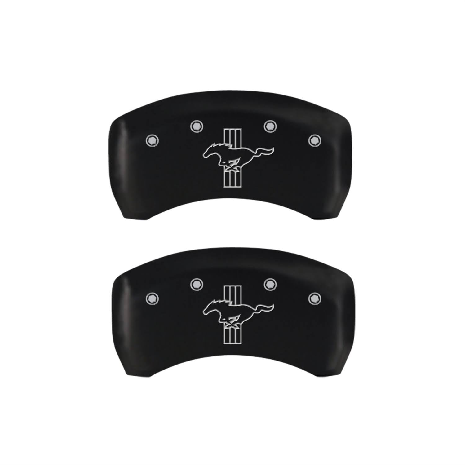Matte Black Rear Brake Caliper Covers B966