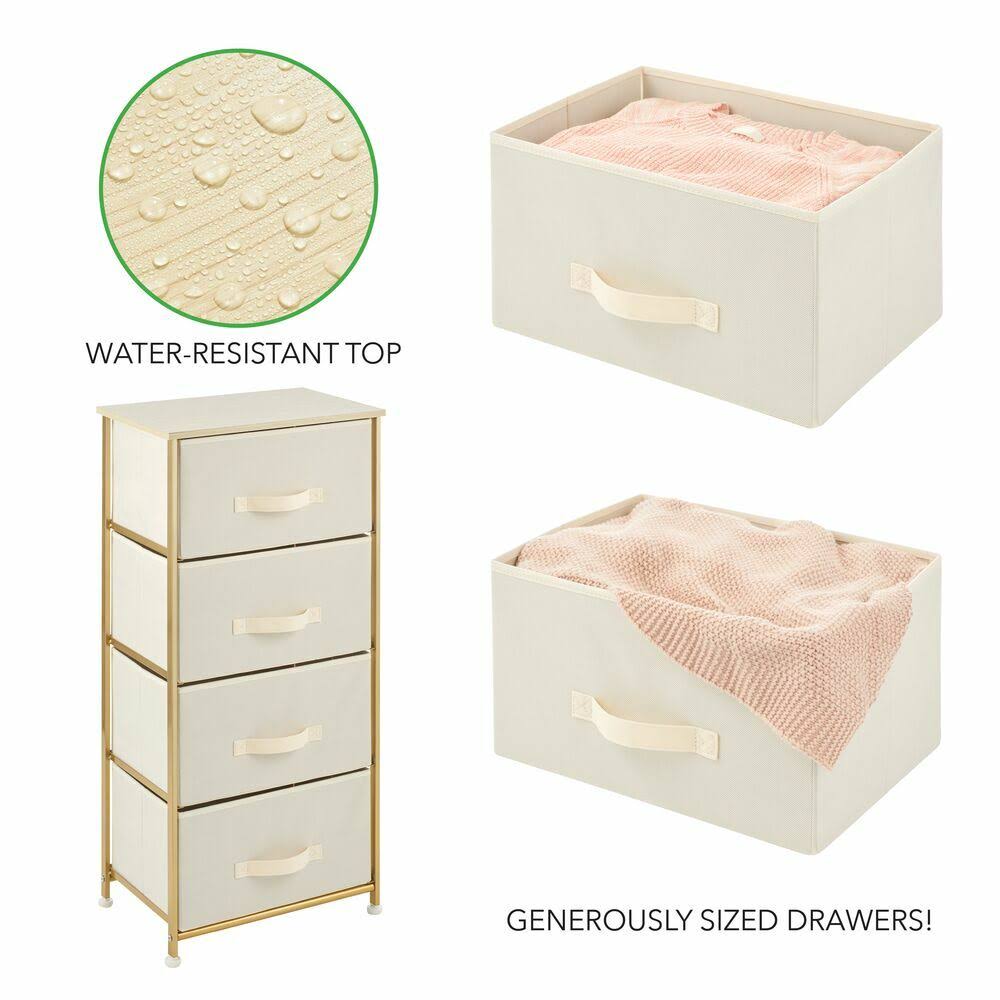 Vertical Dresser Storage Tower with 4 Drawers O265103