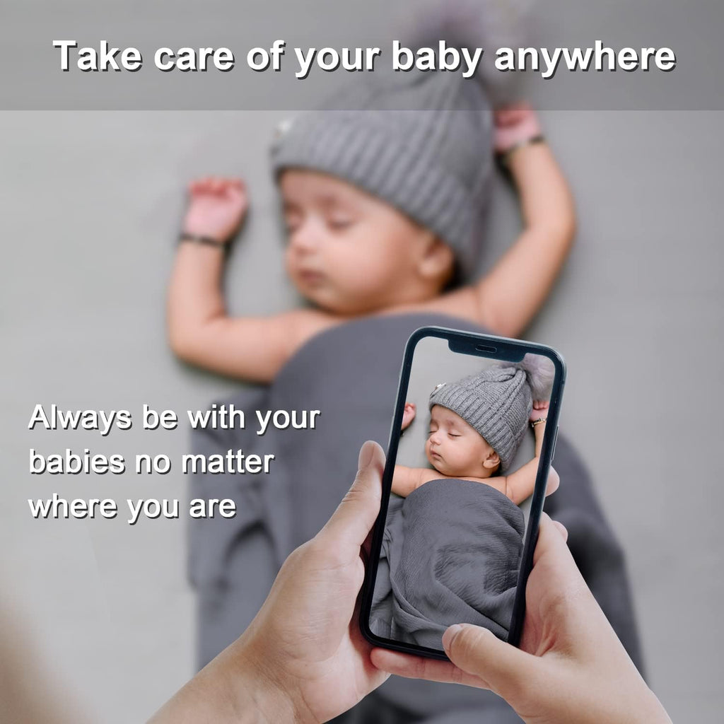 1080p WiFi Baby Monitor with App and Screen I3267