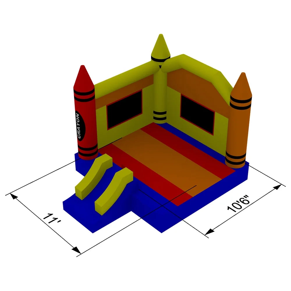 Inflatable Bounce House with Blower V1712