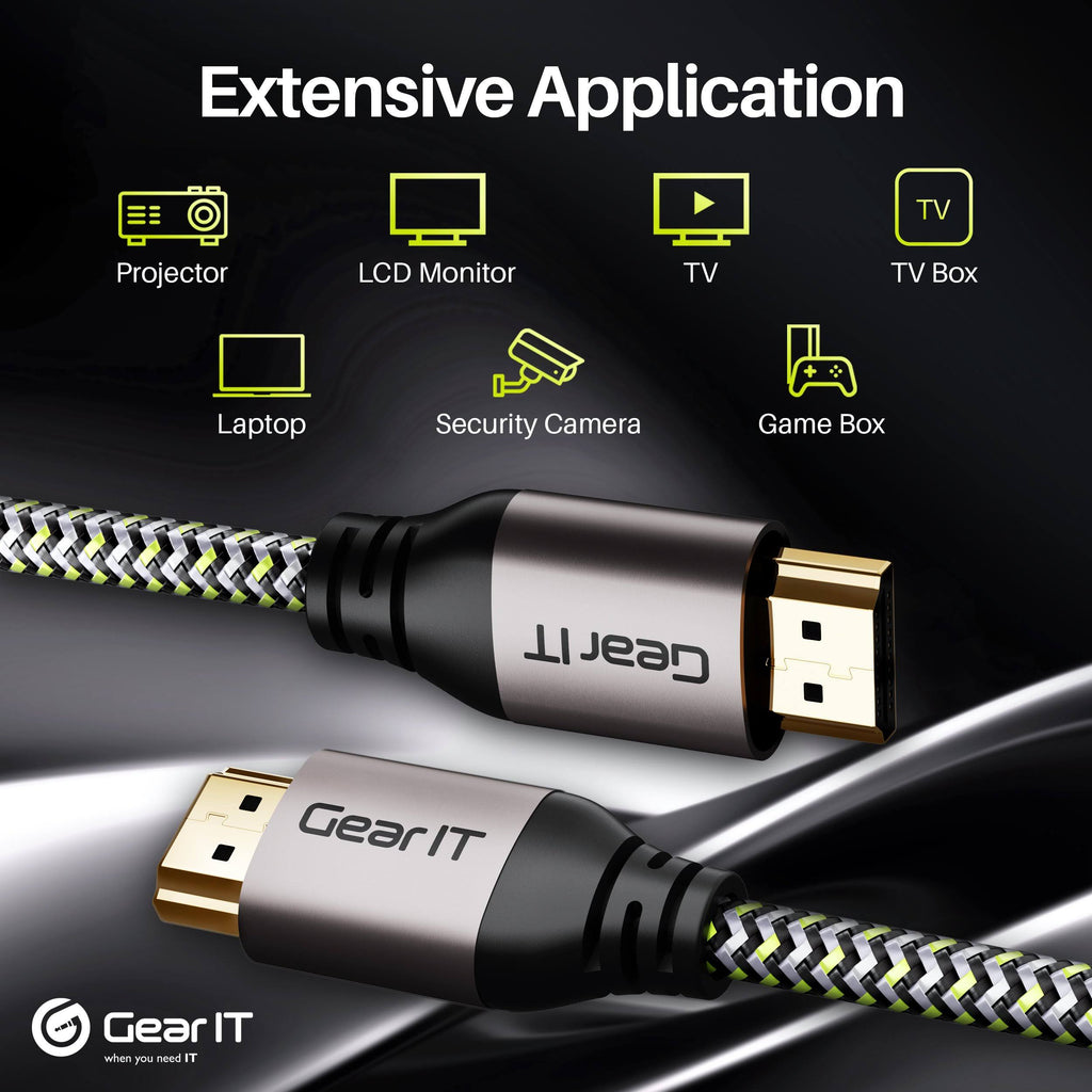4K HDMI Cable 3.3 Feet 10 Pack X7460