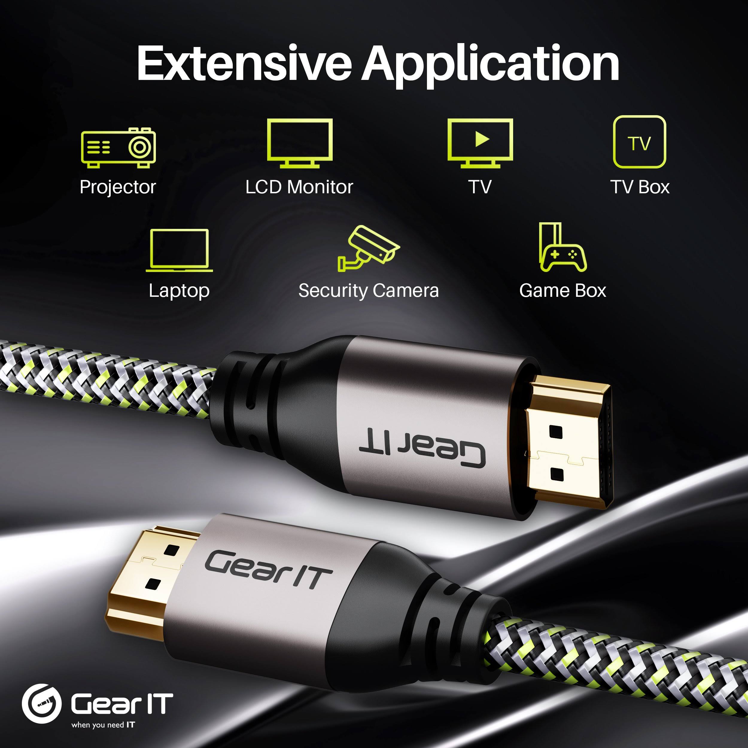 4K HDMI Cable 3.3 Feet 10 Pack X7460