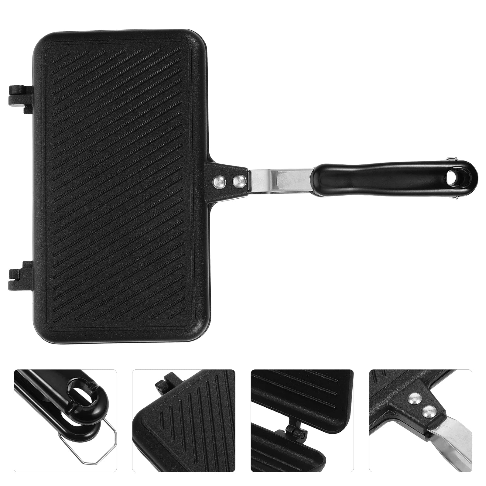 Double Sided Non Stick Sandwich Waffle Maker F938752