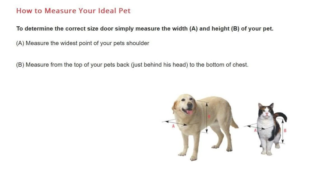 Super Large Pet Door R313