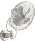 Satin Nickel Wall Fan D1774
