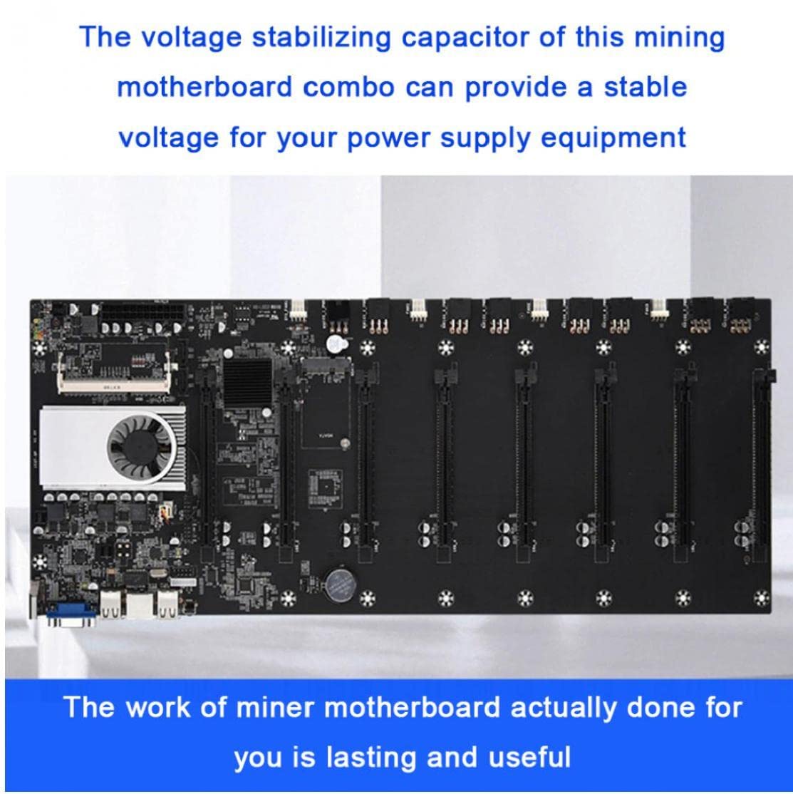 Mining Motherboard with 8 Video Card Slots Q4431