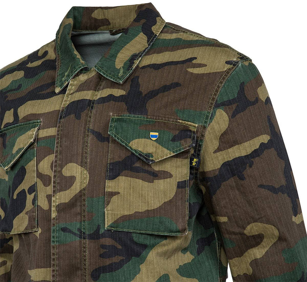 Camo Woodland Field Coat XL J96616