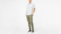 Green Tapered Fit Cargos Z4016
