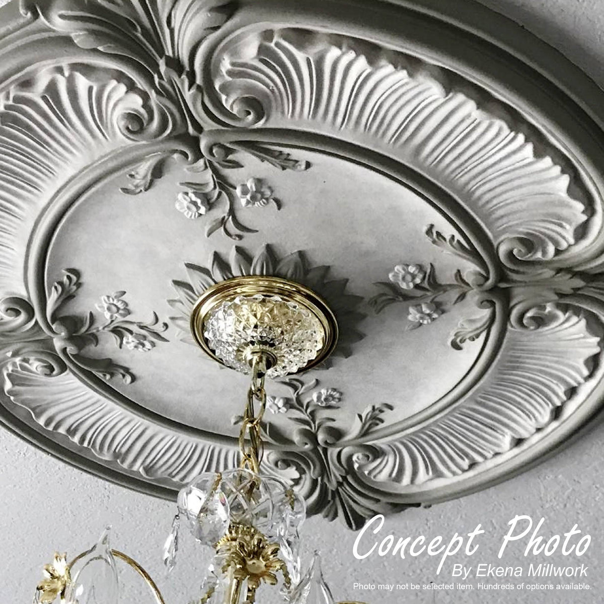 33x22OD x 1 3/4x22P Ceiling Medallion Y803943