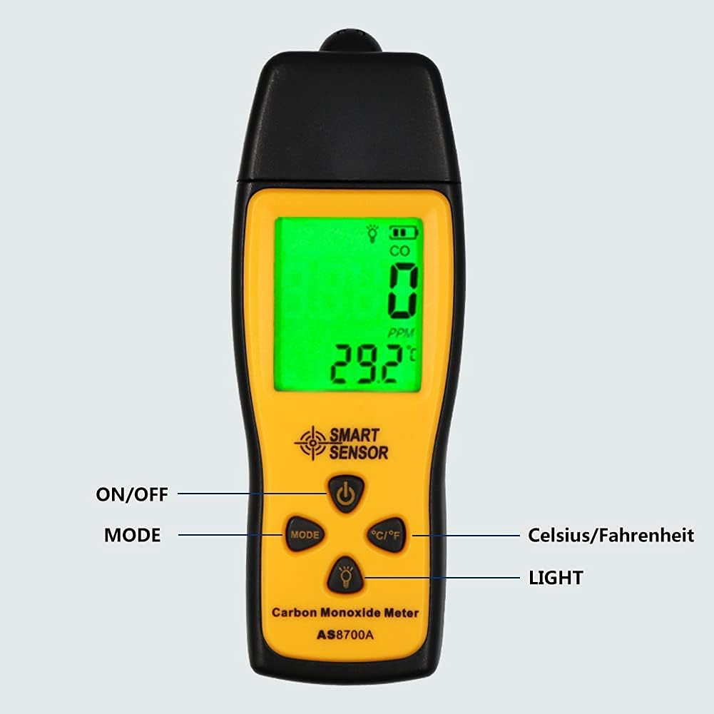 Handheld Carbon Monoxide Meter with LCD Display P5236