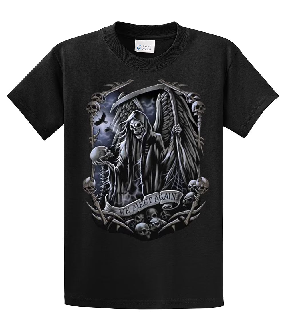 Black Short Sleeve T-shirt Z9657