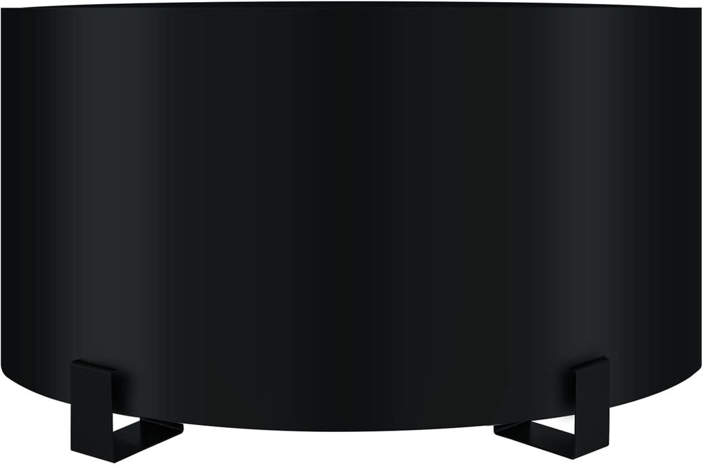 Carbon Steel Smokeless Fire Pit, 23.6-inch Diameter, Portable Wood Burning Fire Pit Q95014
