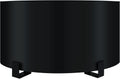 Carbon Steel Smokeless Fire Pit, 23.6-inch Diameter, Portable Wood Burning Fire Pit Q95014