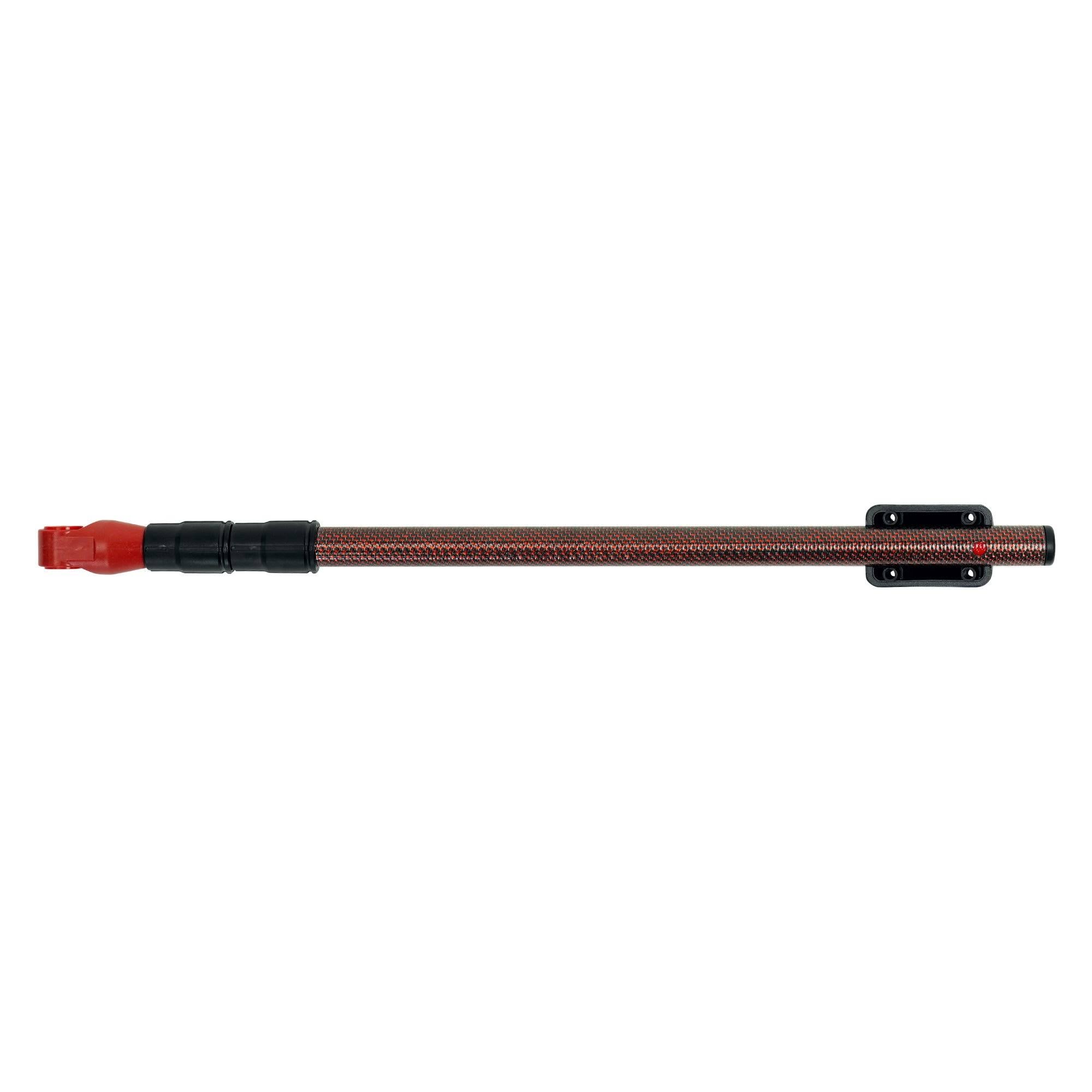 Telescopic Red/Black Carbon Shaft for Minelab Equinox Detector Q862
