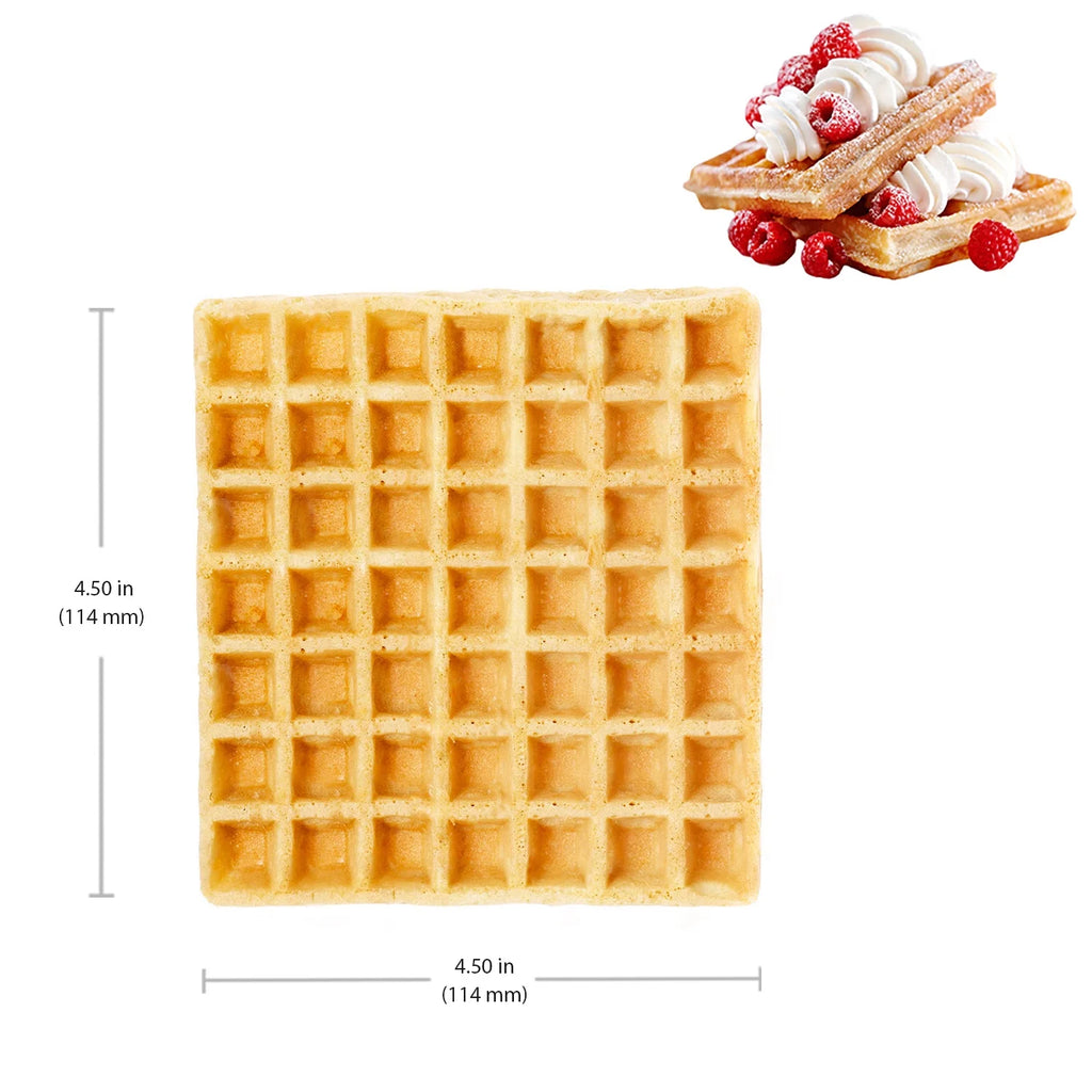 4 Square Belgian Waffle Iron C885132